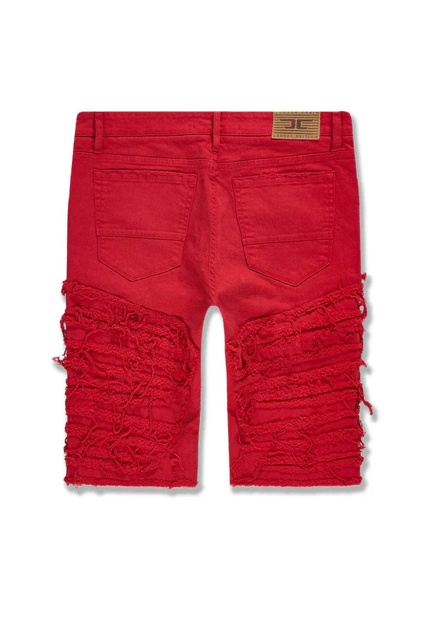 OG - PYTHON SHORTS -RED