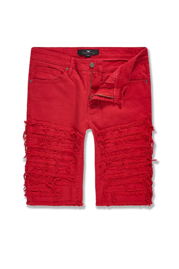 OG - PYTHON SHORTS -RED