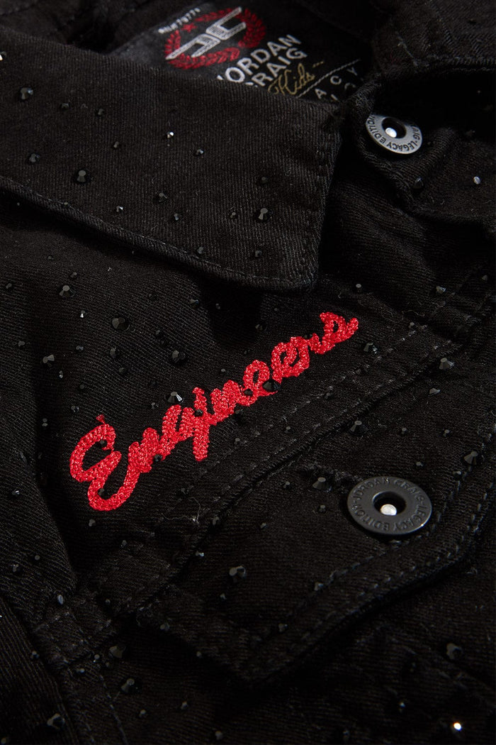 Kids Local Dealer Trucker Jacket (Jet Black)