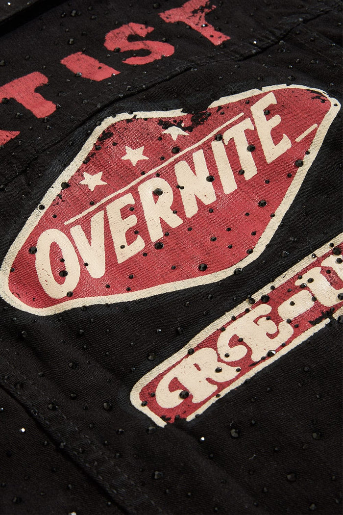 Kids Local Dealer Trucker Jacket (Jet Black)