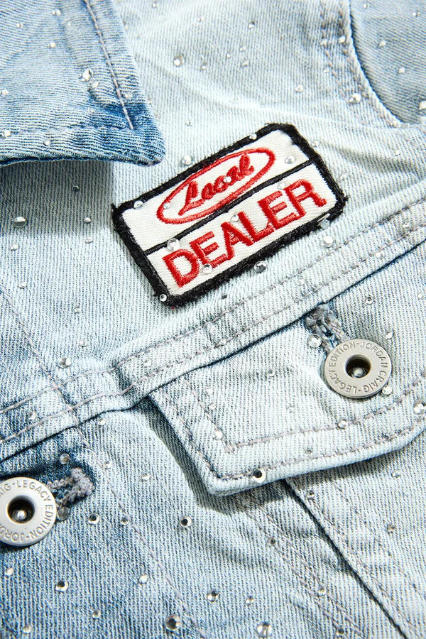 Kids Local Dealer Trucker Jacket (Iced White)