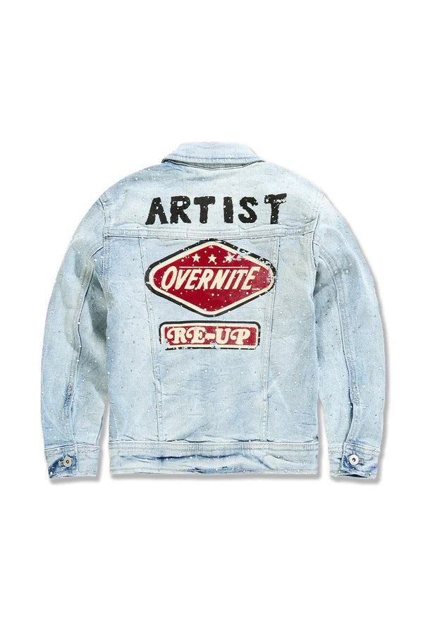 Kids Local Dealer Trucker Jacket (Iced White)