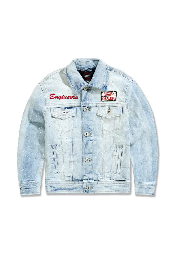 Kids Local Dealer Trucker Jacket (Iced White)