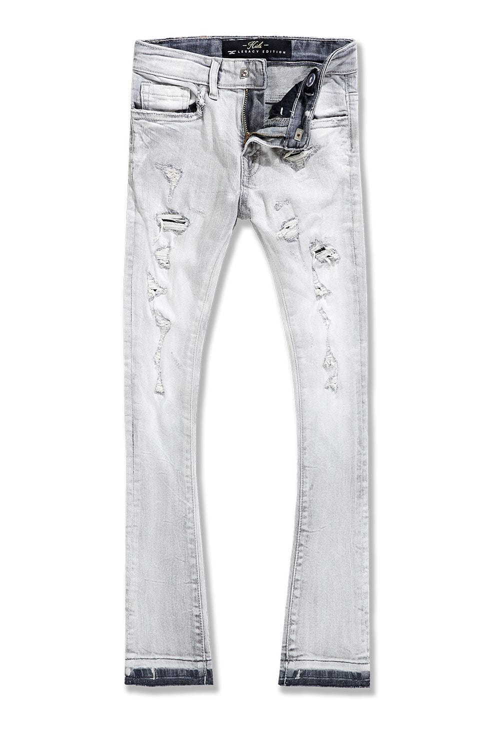 KIDS STACKED ROCKPORT DENIM (ARCTIC GREY)