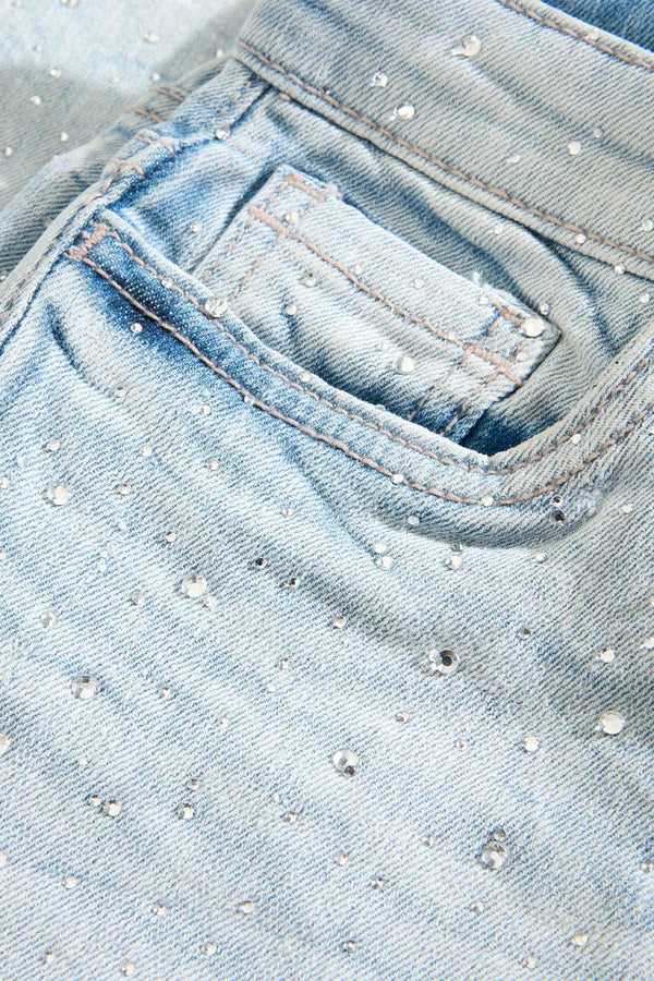 Kids Local Dealer Stacked Denim (Iced White)