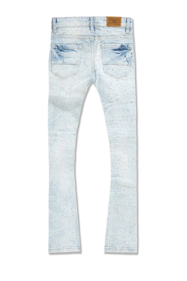 Kids Local Dealer Stacked Denim (Iced White)