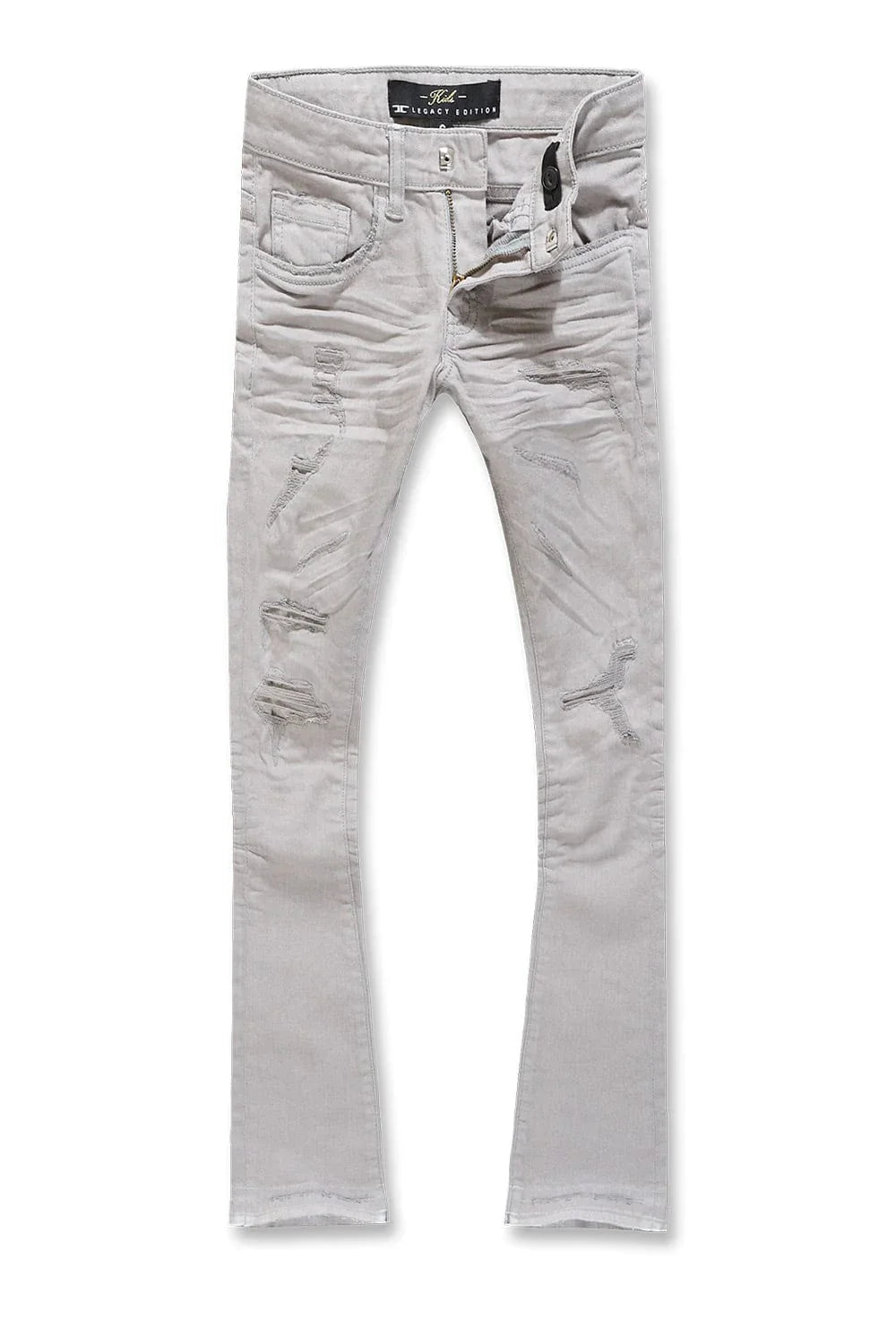 Boys Martin Stacked Denim-Grey