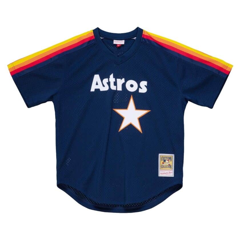 Authentic Craig Biggio Houston Astros 1991 Pullover