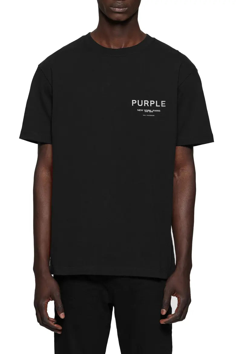 Heavyweight Jersey Graphic T-Shirt - Black