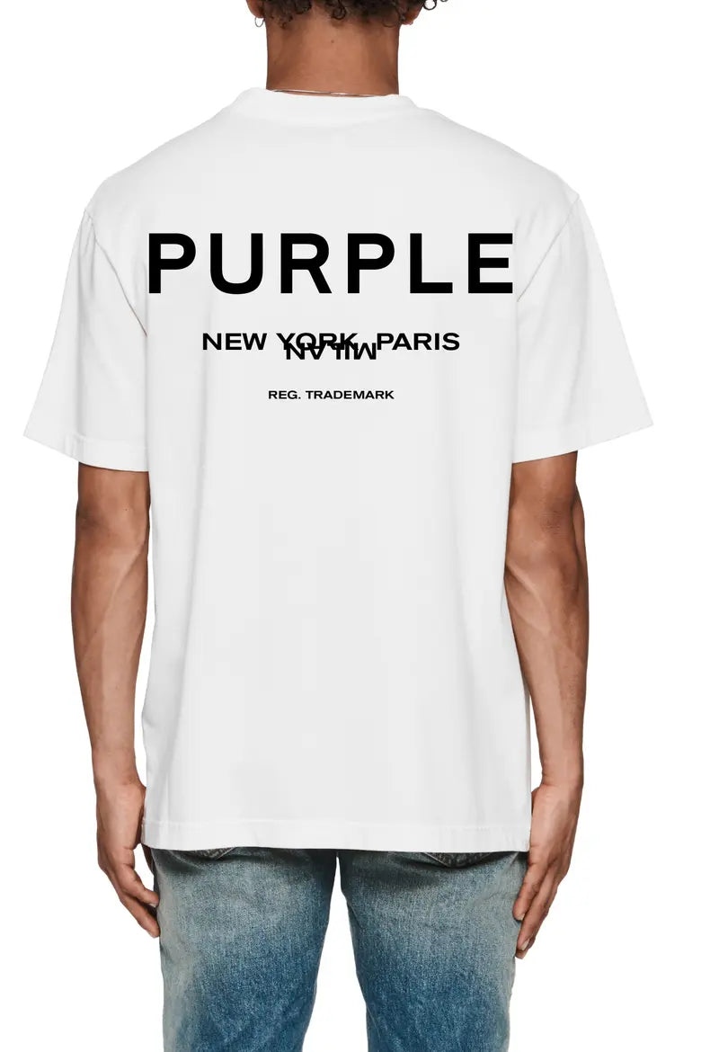 Heavyweight Jersey Graphic T-Shirt - White