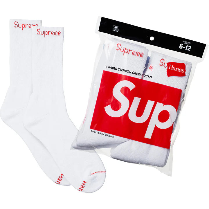 SUPREME SOCKS - WHITE