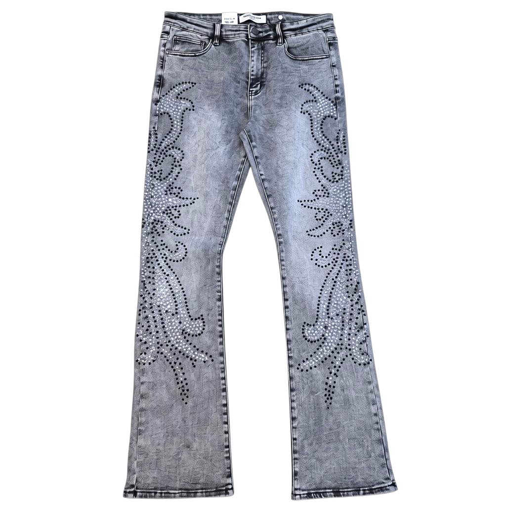 RST-6040-2 GREY REELISTIK DIAMOND STACKED PREMIUM DENIM