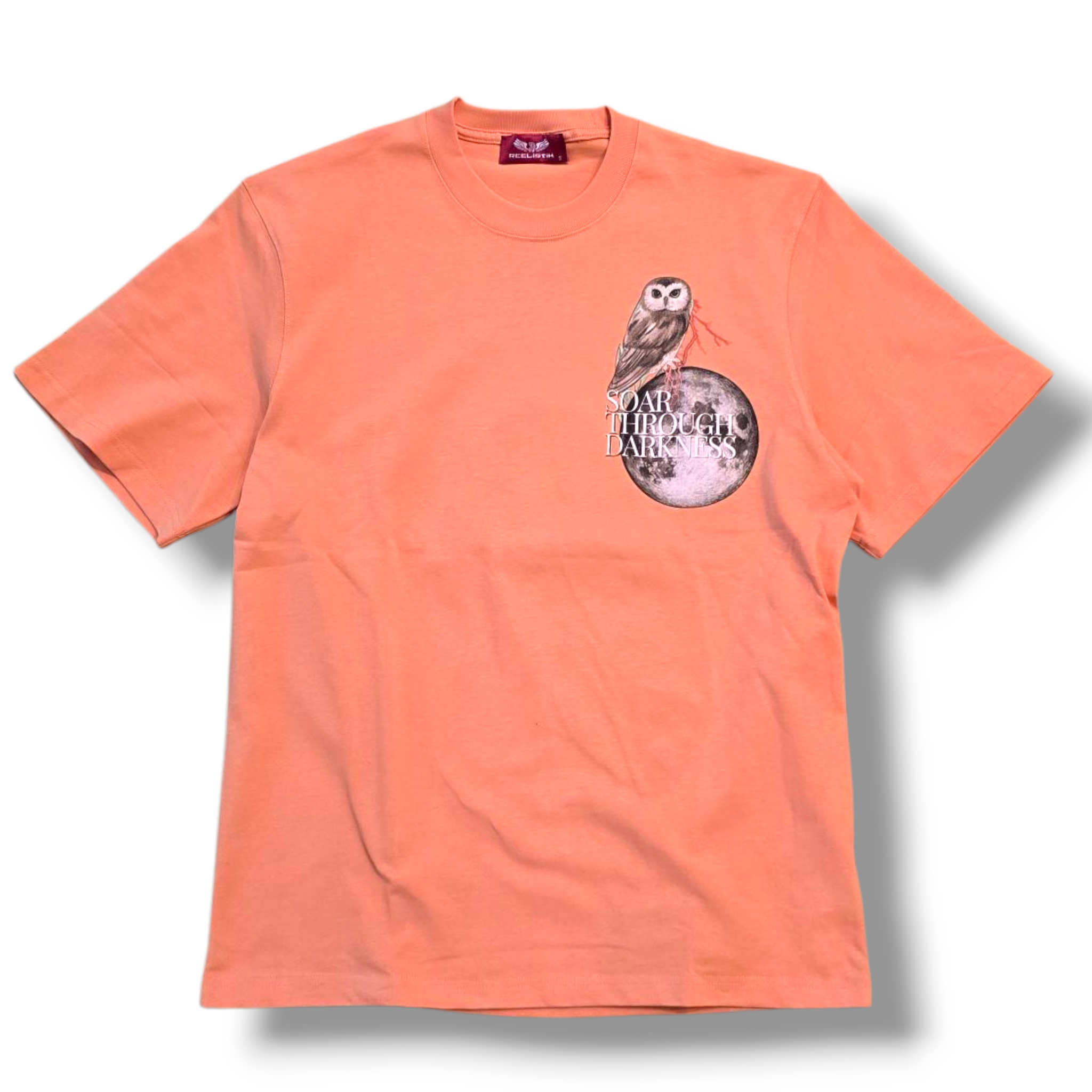 RST-300 SALMON WISDOM HEAVY WEIGHT TEE