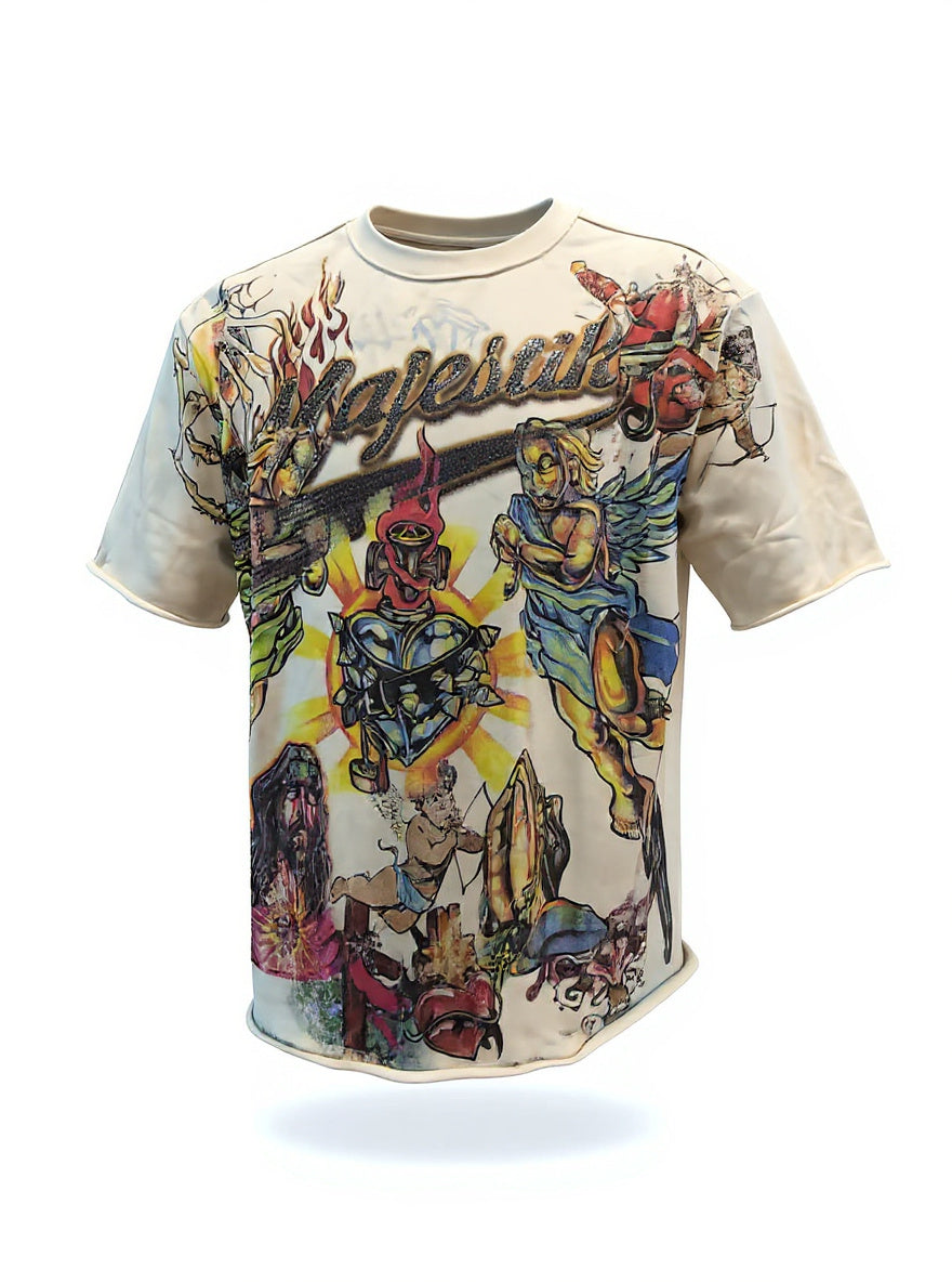 MAJESTIK FT2588 TEE -WHITE