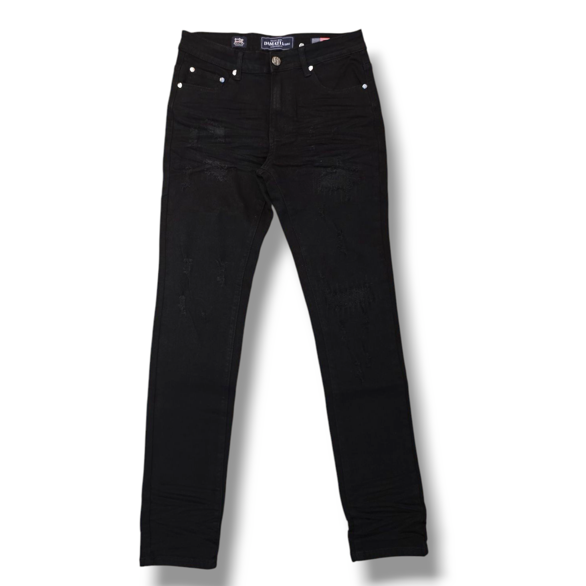 DMT-210 JET BLACK MARCUS PREMIUM STRETCH DENIM