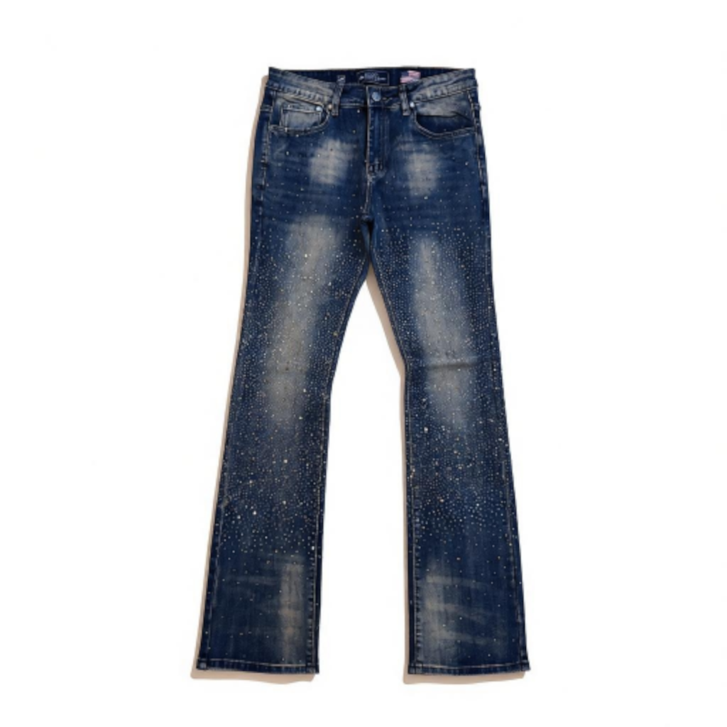 DMT-900-2 TAN DAMATI DIAMOND STACKED PREMIUM DENIM