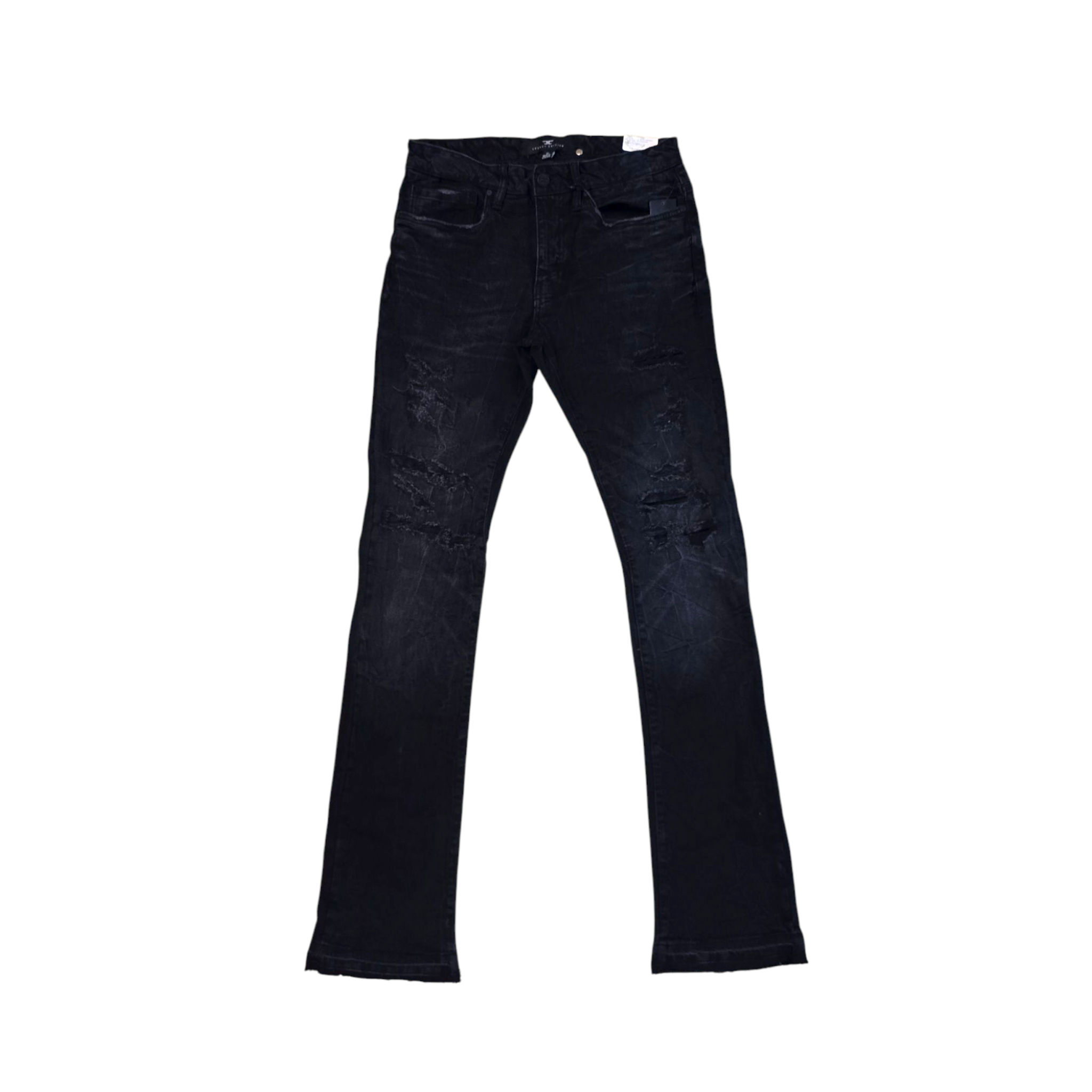 Martin Stacked Denim - Black Inferno