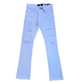 Martin Stacked Denim - Sky Blue