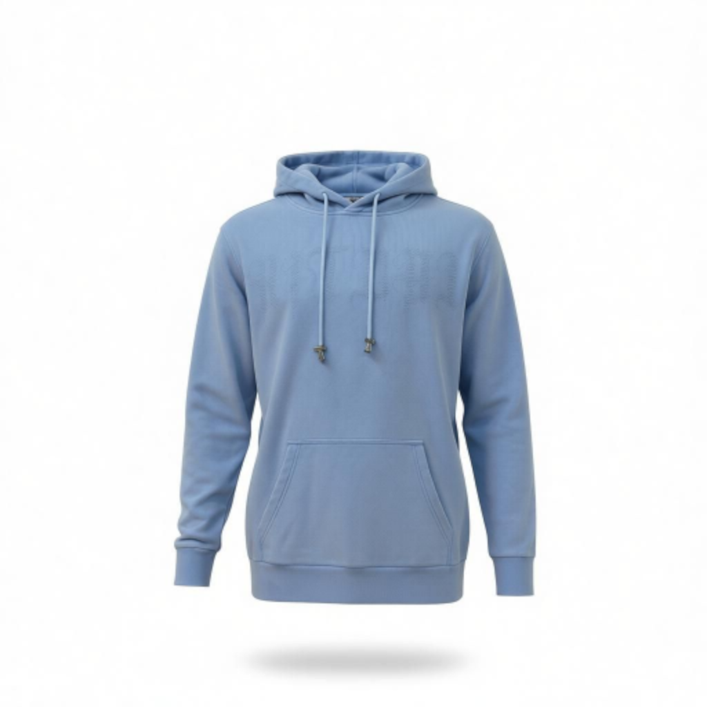 RST-407 LT. BLUE CUPID DIAMOND HOODIE
