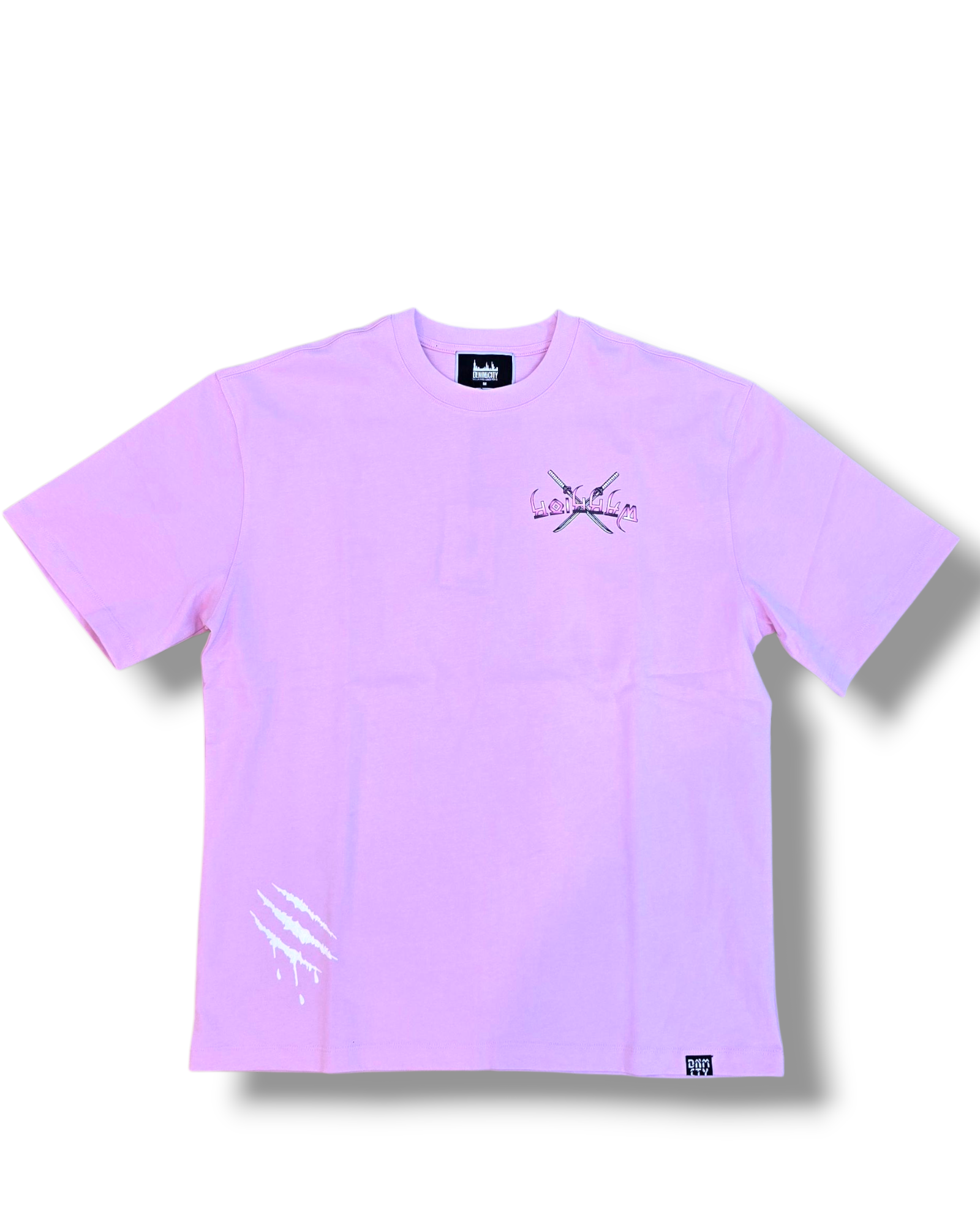 DNM-2502 PINK - WARRIOR OF THE SEAS STONED OUT TSHIRT