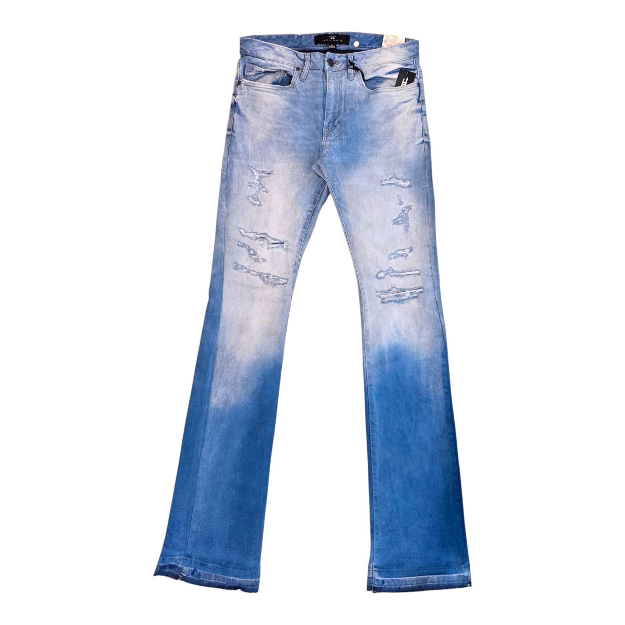 Martin Stacked Denim - Ice Blue
