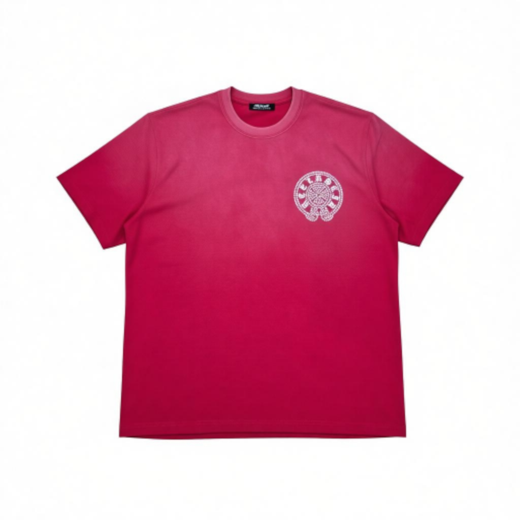 RST-118 RED EMBLEM TEE HEAVY WEIGHT