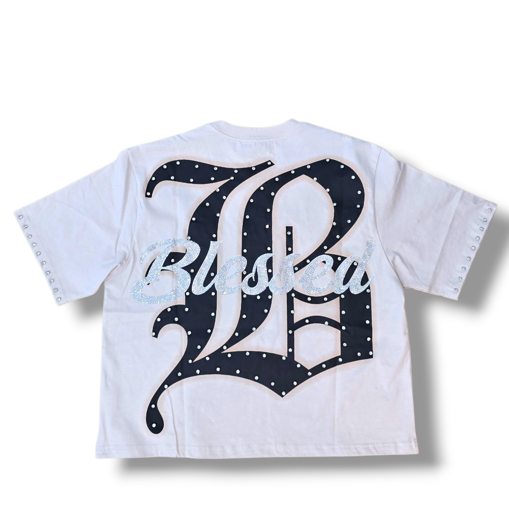 BROKEN ANGEL BOXY FIT TEE - TAN