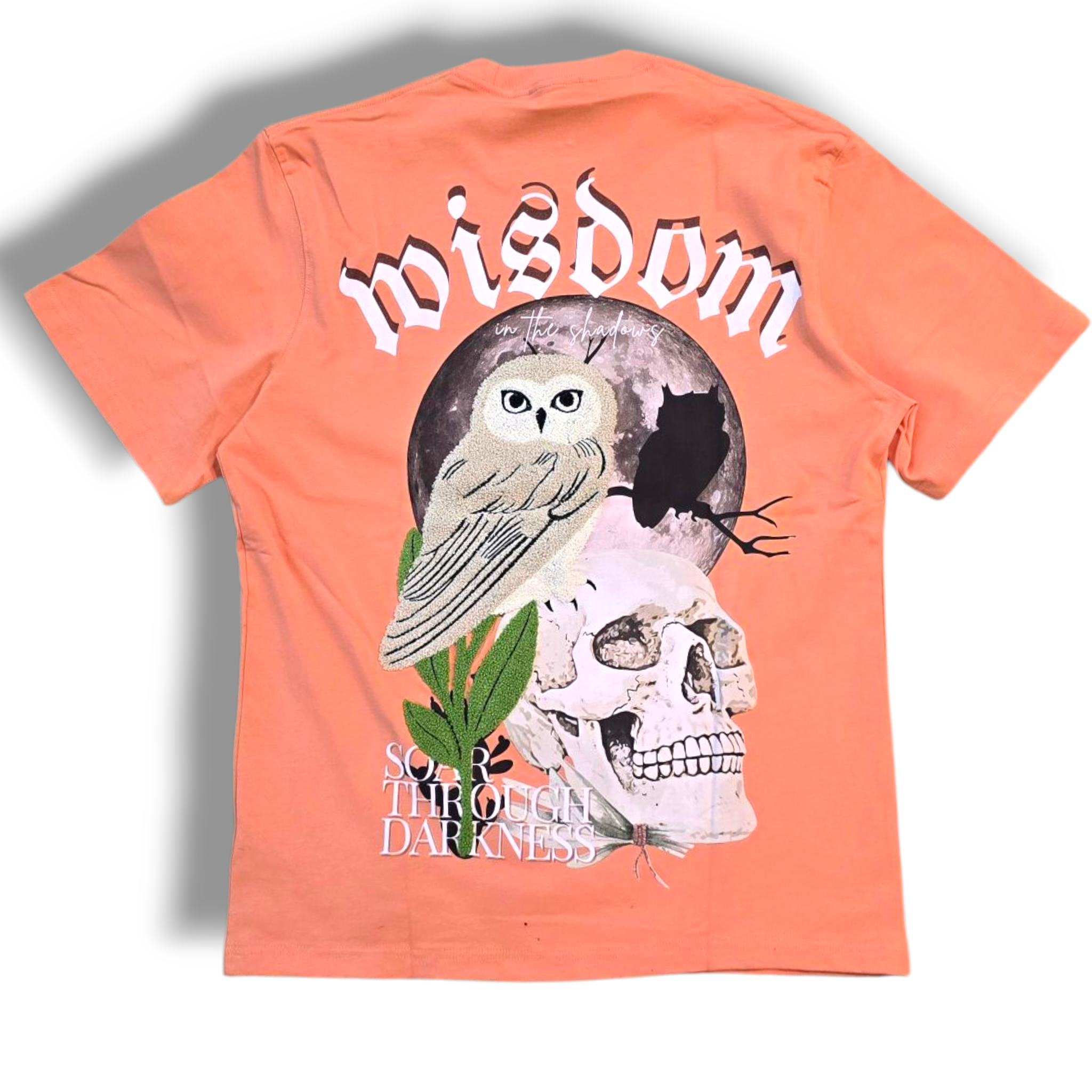 RST-300 SALMON WISDOM HEAVY WEIGHT TEE