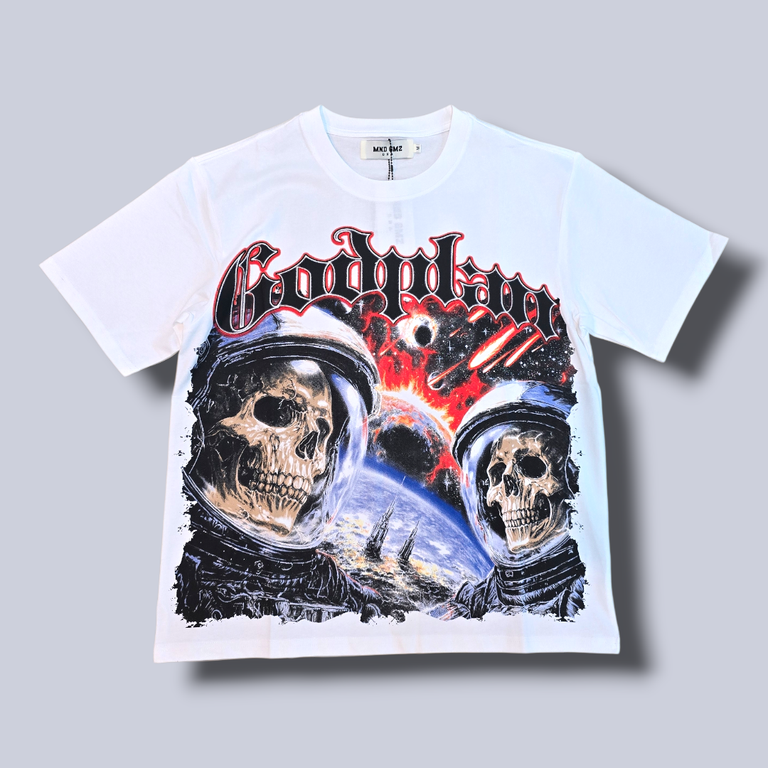 FEAR NO MAN TEE - WHITE