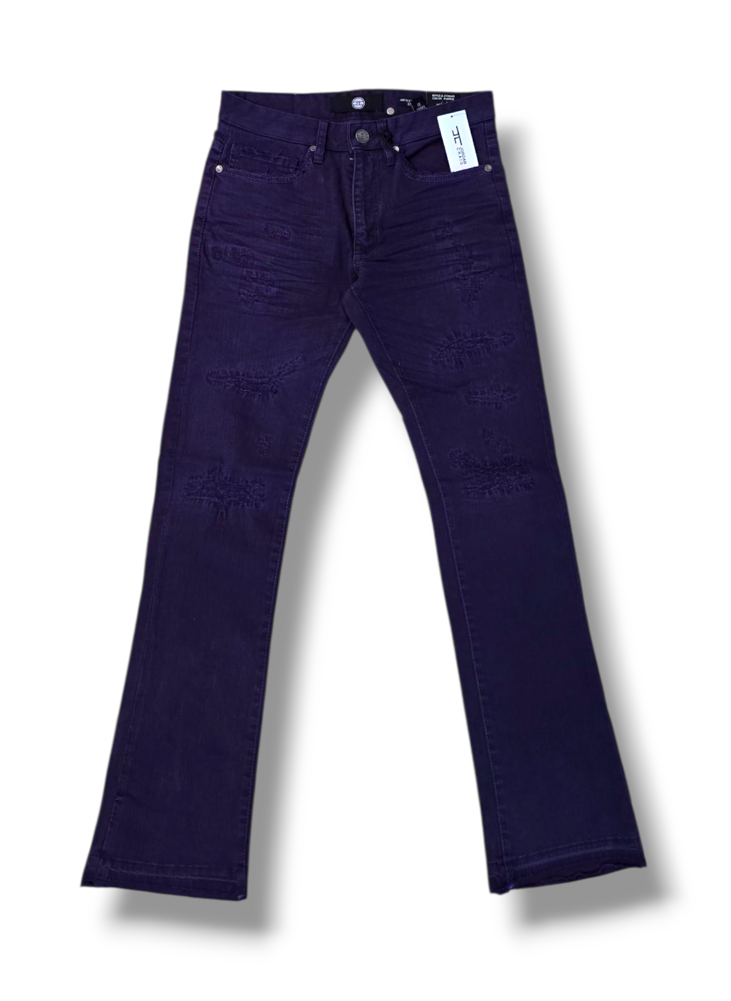 Martin Stacked Denim - Purple