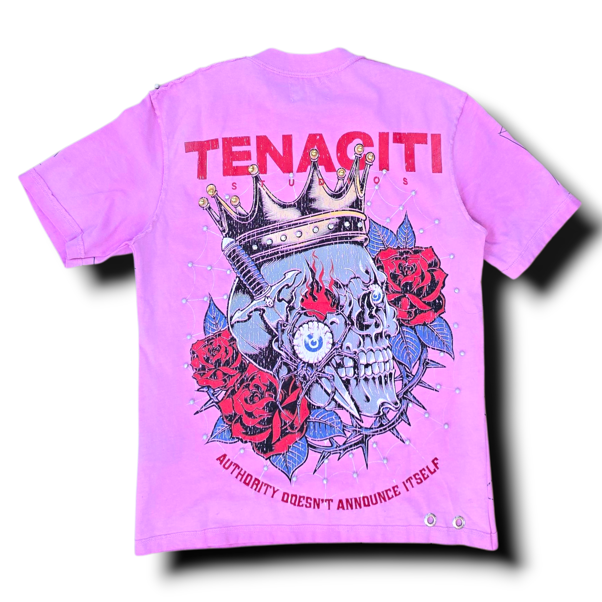 SPIDER KING TEE - PINK