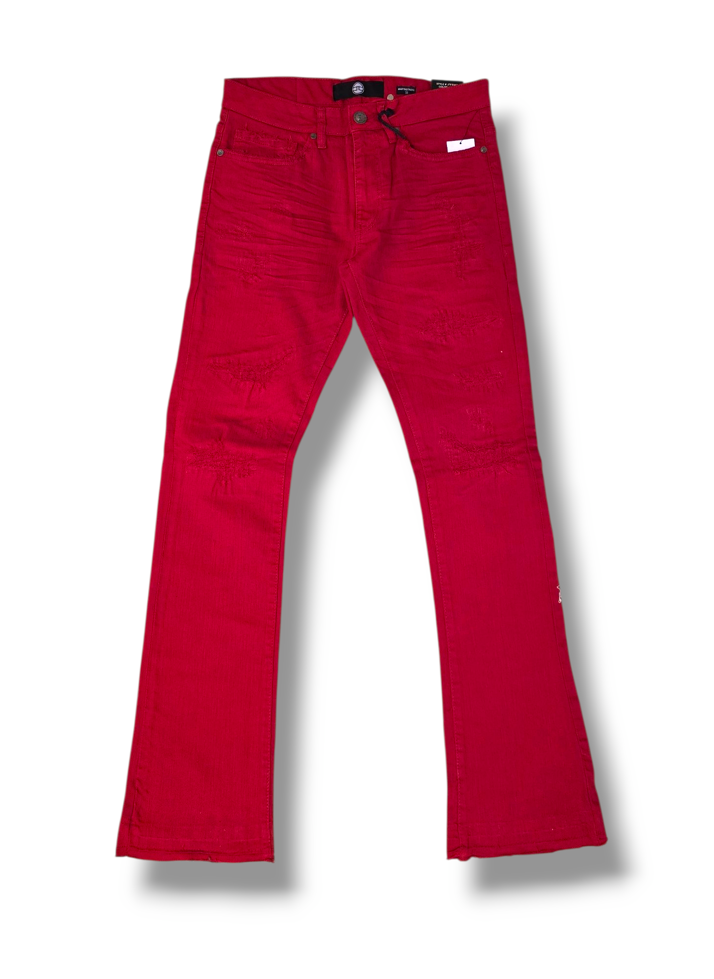 Martin Stacked Denim - Red