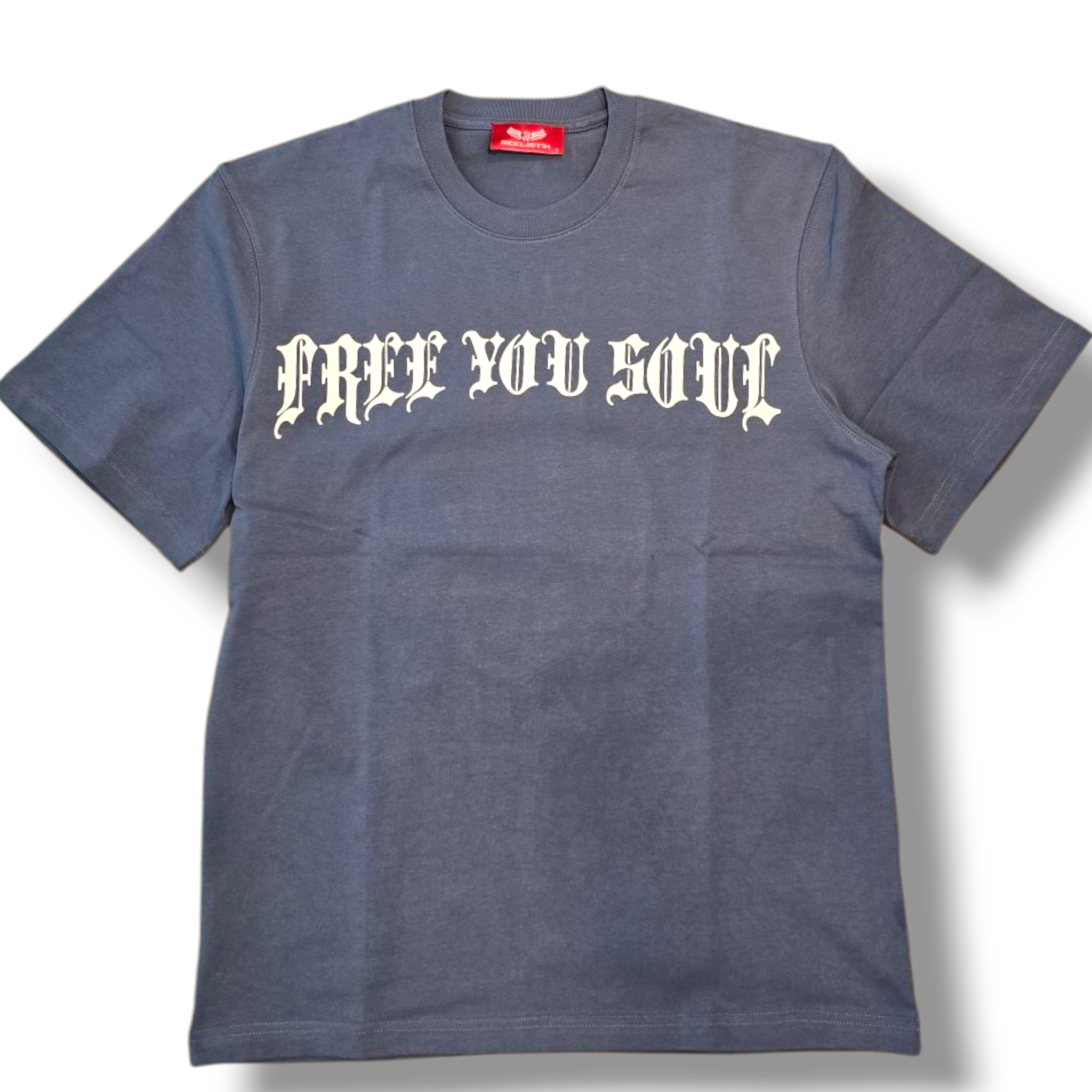 RST-313 DARK GREY FREE SOUL HEAVYWEGHT TEE