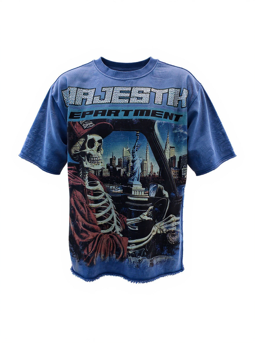 MAJESTIK FT2540 TEE -BLUE