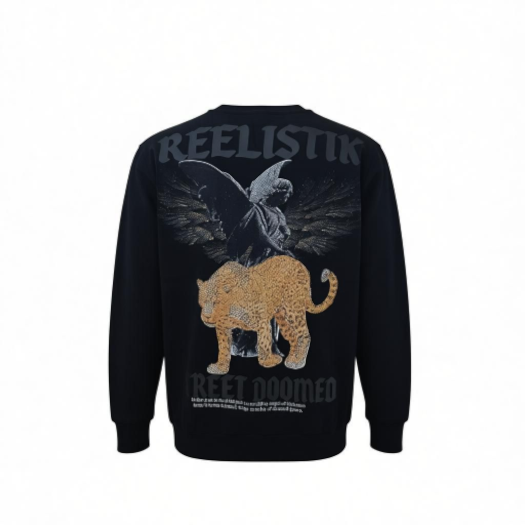 RST-414 BLACK STREET DOOMED CREW NECK