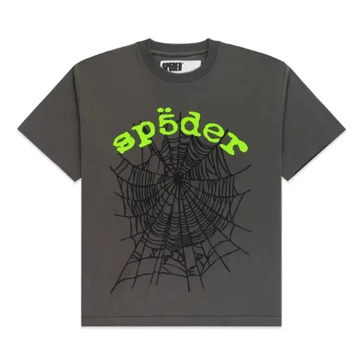 Sp5der OG Web V2 Tee Slate Grey