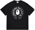 A Bathing Ape Bape X Chrome Hearts Black T-shirt