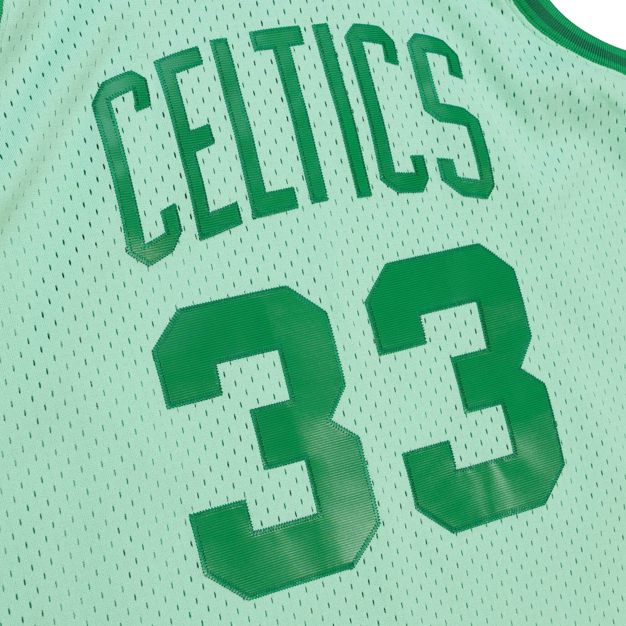 Space Knit Swingman Larry Bird Boston Celtics 1985-86 Jersey