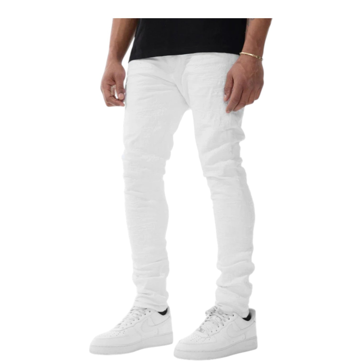 Sean - Molten Denim - White