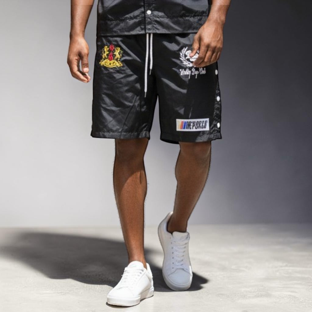 WBC CHAMPION NYLON SHORT - BLACK
