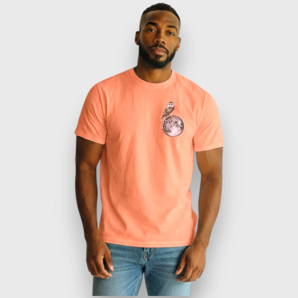 RST-300 SALMON WISDOM HEAVY WEIGHT TEE