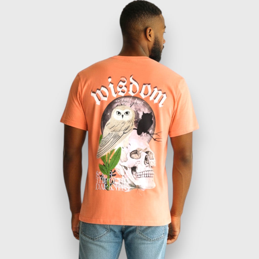 RST-300 SALMON WISDOM HEAVY WEIGHT TEE