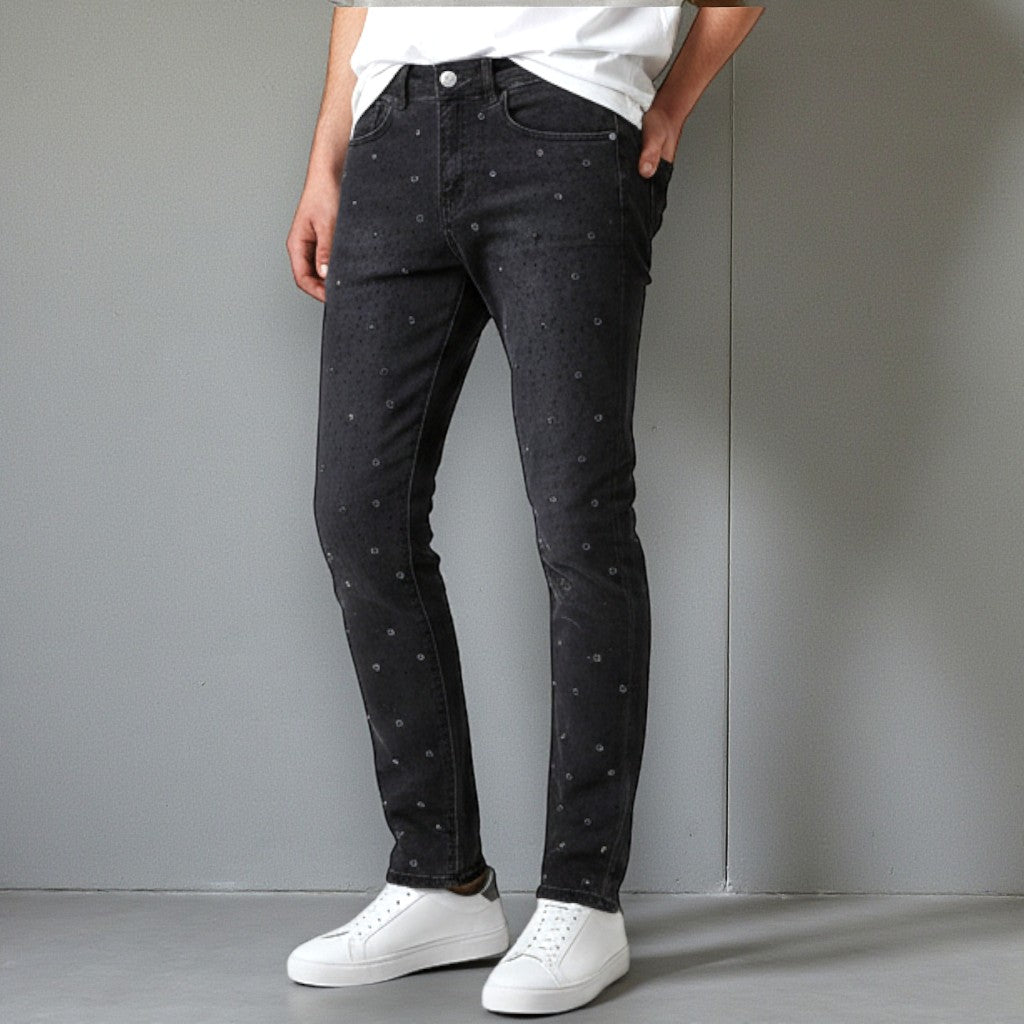 RST-6030 BLACK REELISTIK DIAMOND DENIM