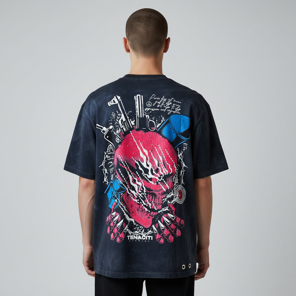 PAIN 2 POWER TEE - GREY