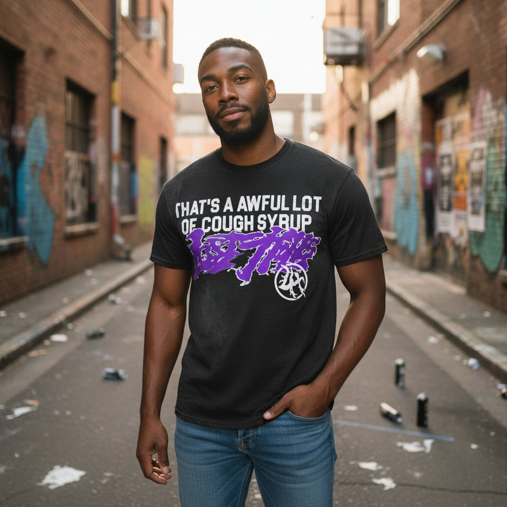 LHALOCS001 TSHIRT - BLACK