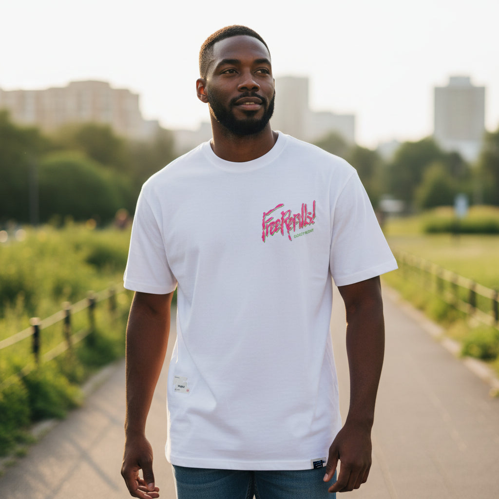 LIVE TEE (FR-F25-014)- CREAM