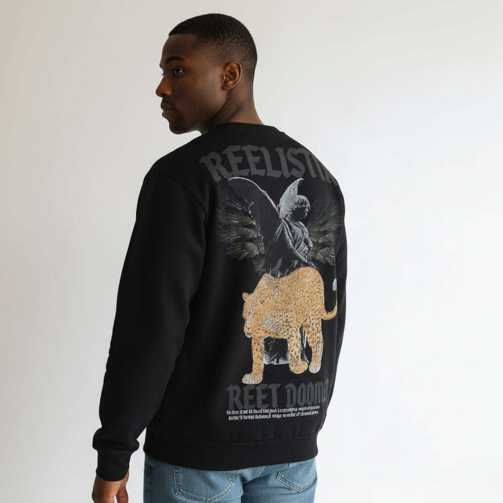 RST-414 BLACK STREET DOOMED CREW NECK